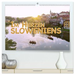 Im Herzen Sloweniens (hochwertiger Premium Wandkalender 2025 DIN A2 quer), Kunstdruck in Hochglanz - Calvendo;Wagner, Hanna