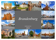 Brandenburg Impressionen (Tischkalender 2025 DIN A5 quer), CALVENDO Monatskalender