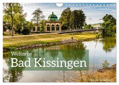 Welterbe Bad Kissingen (Wandkalender 2025 DIN A4 quer), CALVENDO Monatskalender