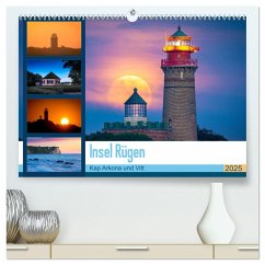 Insel Rügen - Kap Arkona und Vitt (hochwertiger Premium Wandkalender 2025 DIN A2 quer), Kunstdruck in Hochglanz