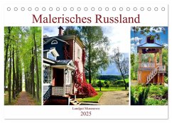 Malerisches Russland - Landgut Muranowo (Tischkalender 2025 DIN A5 quer), CALVENDO Monatskalender