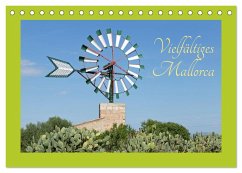 Vielfältiges Mallorca (Tischkalender 2025 DIN A5 quer), CALVENDO Monatskalender