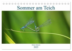 Sommer am Teich (Tischkalender 2025 DIN A5 quer), CALVENDO Monatskalender