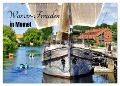 Wasser-Freuden in Memel (Wandkalender 2025 DIN A3 quer), CALVENDO Monatskalender