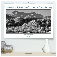 Toskana - Pisa und seine Umgebung (hochwertiger Premium Wandkalender 2025 DIN A2 quer), Kunstdruck in Hochglanz