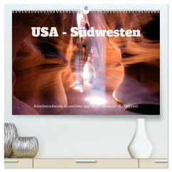 USA Südwesten - Atemberaubende Aussichten (hochwertiger Premium Wandkalender 2025 DIN A2 quer), Kunstdruck in Hochglanz - Calvendo;Colombo, Matteo