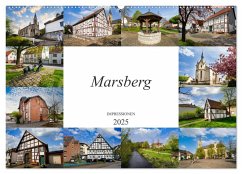 Marsberg Impressionen (Wandkalender 2025 DIN A2 quer), CALVENDO Monatskalender