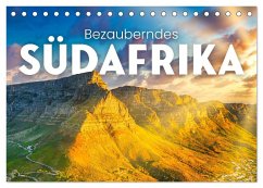 Bezauberndes Südafrika (Tischkalender 2025 DIN A5 quer), CALVENDO Monatskalender