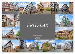 Fritzlar Impressionen (Wandkalender 2025 DIN A4 quer), CALVENDO Monatskalender