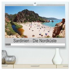 Sardinien ¿ Die Nordküste (hochwertiger Premium Wandkalender 2025 DIN A2 quer), Kunstdruck in Hochglanz