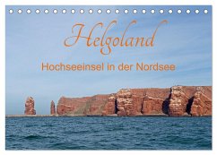 Helgoland - Hochseeinsel in der Nordsee (Tischkalender 2025 DIN A5 quer), CALVENDO Monatskalender - Calvendo;Kuttig, Siegfried