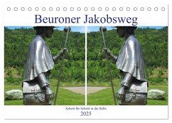 Beuroner Jakobsweg (Tischkalender 2025 DIN A5 quer), CALVENDO Monatskalender - Calvendo;Traub, Christine