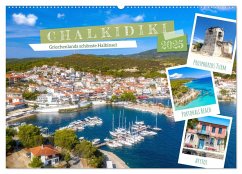 Chalkidiki - Griechenlands schönste Halbinsel (Wandkalender 2025 DIN A2 quer), CALVENDO Monatskalender - Calvendo;Grellmann, Tilo