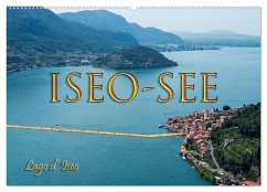 Iseo-See (Wandkalender 2025 DIN A2 quer), CALVENDO Monatskalender