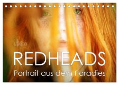 REDHEADS - Portrait aus dem Paradies (Tischkalender 2025 DIN A5 quer), CALVENDO Monatskalender - Calvendo;Allgaier (Ullision), Ulrich