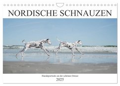 Nordische Schnauzen (Wandkalender 2025 DIN A4 quer), CALVENDO Monatskalender