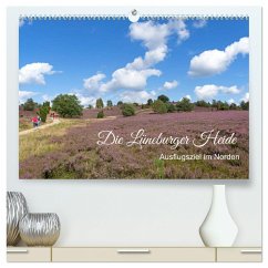 Die Lüneburger Heide - Ausflugsziel im Norden (hochwertiger Premium Wandkalender 2025 DIN A2 quer), Kunstdruck in Hochglanz - Calvendo;Kuttig, Siegfried