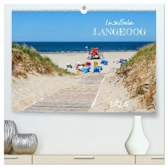 Inselliebe Langeoog (hochwertiger Premium Wandkalender 2025 DIN A2 quer), Kunstdruck in Hochglanz - Calvendo;Dreegmeyer, Andrea