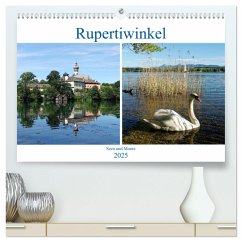 Rupertiwinkel - Seen und Moore (hochwertiger Premium Wandkalender 2025 DIN A2 quer), Kunstdruck in Hochglanz