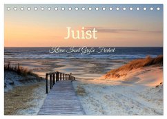 Juist - Kleine Insel, Große Freiheit (Tischkalender 2025 DIN A5 quer), CALVENDO Monatskalender