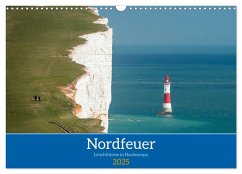 Nordfeuer (Wandkalender 2025 DIN A3 quer), CALVENDO Monatskalender