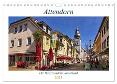 Attendorn, die Hansestadt im Sauerland (Wandkalender 2025 DIN A4 quer), CALVENDO Monatskalender