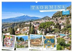 Taormina - Juwel Siziliens mit antikem Charme (Wandkalender 2025 DIN A2 quer), CALVENDO Monatskalender - Calvendo;Meyer, Dieter