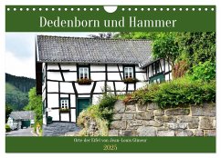 Dedenborn und Hammer (Wandkalender 2025 DIN A4 quer), CALVENDO Monatskalender