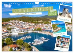 Chalkidiki - Griechenlands schönste Halbinsel (Wandkalender 2025 DIN A4 quer), CALVENDO Monatskalender - Calvendo;Grellmann, Tilo