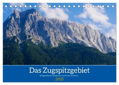 Das Zugspitzegebiet (Tischkalender 2025 DIN A5 quer), CALVENDO Monatskalender - Calvendo;Berdin, Sandra