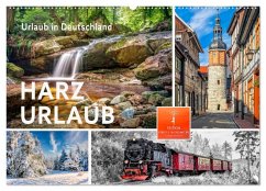 Harz - Urlaub (Wandkalender 2025 DIN A2 quer), CALVENDO Monatskalender