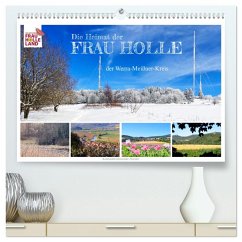 Die Heimat der Frau Holle (hochwertiger Premium Wandkalender 2025 DIN A2 quer), Kunstdruck in Hochglanz - Calvendo;Löwer, Sabine