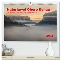 Naturjuwel Obere Donau (hochwertiger Premium Wandkalender 2025 DIN A2 quer), Kunstdruck in Hochglanz - Calvendo;Döler, Hans-Peter
