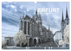 Erfurt - Infrarotfotografien von Kurt Lochte (Wandkalender 2025 DIN A3 quer), CALVENDO Monatskalender