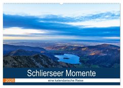 Schlierseer Momente - eine kalendarische Reise (Wandkalender 2025 DIN A2 quer), CALVENDO Monatskalender