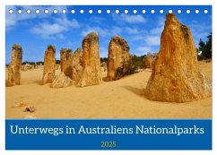 Unterwegs in Australiens Nationalparks (Tischkalender 2025 DIN A5 quer), CALVENDO Monatskalender - Calvendo;Daum, Peggy