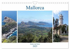 Mallorca - Kultur und Natur (Wandkalender 2025 DIN A4 quer), CALVENDO Monatskalender