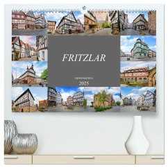 Fritzlar Impressionen (hochwertiger Premium Wandkalender 2025 DIN A2 quer), Kunstdruck in Hochglanz - Calvendo;Meutzner, Dirk
