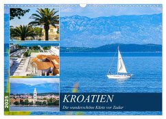 Kroatien Die wunderschöne Küste vor Zadar (Wandkalender 2025 DIN A3 quer), CALVENDO Monatskalender