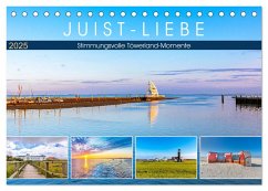 JUIST-LIEBE (Tischkalender 2025 DIN A5 quer), CALVENDO Monatskalender
