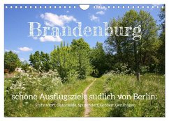 Brandenburg - schöne Ausflugsziele südlich von Berlin (Wandkalender 2025 DIN A4 quer), CALVENDO Monatskalender - Calvendo;Kruse, Gisela