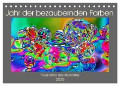 Jahr der bezaubernden Farben (Tischkalender 2025 DIN A5 quer), CALVENDO Monatskalender