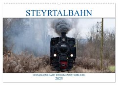 Steyrtalbahn (Wandkalender 2025 DIN A2 quer), CALVENDO Monatskalender