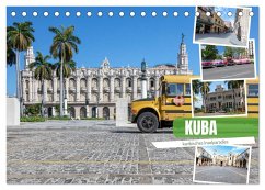 Kuba - karibisches Inselparadies (Tischkalender 2025 DIN A5 quer), CALVENDO Monatskalender - Calvendo;Grellmann, Tilo