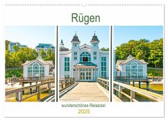 Rügen - wunderschönes Reiseziel (Wandkalender 2025 DIN A2 quer), CALVENDO Monatskalender