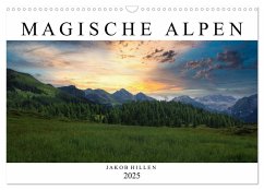 Magische Alpen (Wandkalender 2025 DIN A3 quer), CALVENDO Monatskalender