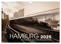 Hamburg Architektur und Stadtlandschaft (Wandkalender 2025 DIN A4 quer), CALVENDO Monatskalender - Calvendo;Klauß, Kai-Uwe