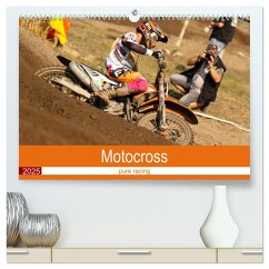 Motocross 2025 (hochwertiger Premium Wandkalender 2025 DIN A2 quer), Kunstdruck in Hochglanz