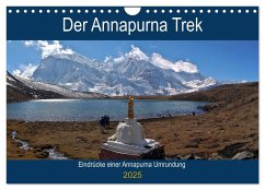 Der Annapurna Trek (Wandkalender 2025 DIN A4 quer), CALVENDO Monatskalender