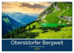 Oberstdorfer Bergwelt (Wandkalender 2025 DIN A3 quer), CALVENDO Monatskalender - Calvendo;Kleinfeld, Thorsten